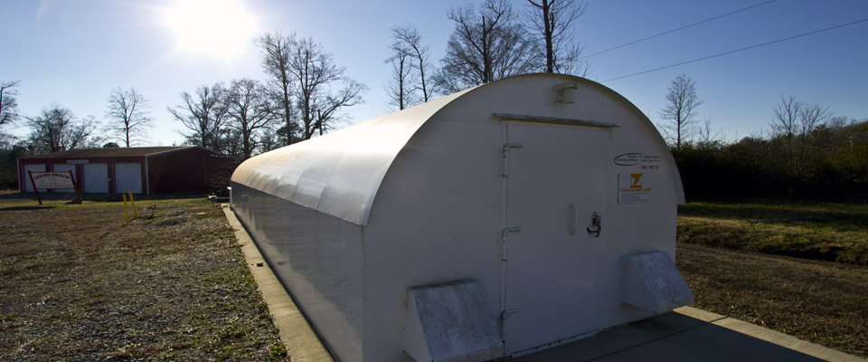 Storm Shelter at Fire Department
